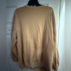 Aerie Black and Cream Knit Sweater